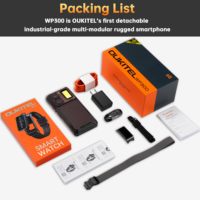 Téléphone Robuste Haut de Gamme 5G OUKITEL WP300 Dimensity 7050 Écran 120Hz Batterie 16000mAh Charge 45W Appareil Photo 108MP Téléphone Portable Renforcé
