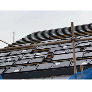 Tuile <span class=keywords><strong>solaire</strong></span> photovoltaïque intégrée en verre monocristallin 36W 6V 360*530mm pour toiture - Vente en gros - Product Image 5
