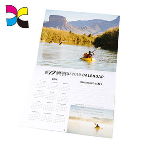 <span class=keywords><strong>2025</strong></span> anual diária pendurado parede calendário Full Color Impressão Offset em papel revestido
