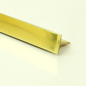 Plinthes décoratives en cuivre en forme de T personnalisables pour rideaux métalliques d'appartement, emballage en caisse en bois, prix d'usine - Product Image 5