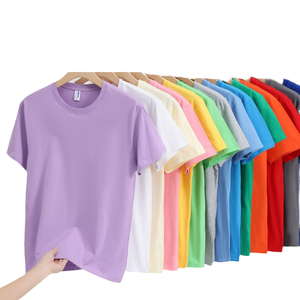 Camisetas Casuales Personalizadas <span class=keywords><strong>de</strong></span> Cuello Redondo, 100% Algodón Tejido, para Hombre y Mujer, 180gsm, con Logotipo Impreso en la Parte Delantera, Ecológicas, Corte Ajustado - Product Image 3