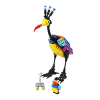 GoldMoc up Films Personnage Kevin Blocks Jouets Creative DIY Oiseau coloré Kevin Bloc de construction en plastique Jouet