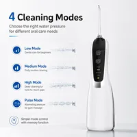 Hydropulseur USB Portable Rechargeable Étanche IPX7 à 4 Niveaux de Pression pour Usage Domestique avec Buse Rotative à 360 Degrés – Vente Directe Usine