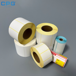 Thermal Barcode <b>Label</b> 100x100mm Factory Custom Thermal <b>Label</b> Paper for Warehouse Inventory Management - Product Image 1