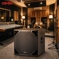 VAMAV TERRA18 – Subwoofer actif en bois 18 pouces, 900W RMS, Classe D – Système audio pour fêtes, événements et scènes – Prix d’usine – Bar
