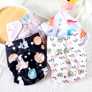 Couches-culottes d'apprentissage lavables et réutilisables à simple fermeture pour bébés de 1 à 3 ans - Product Image 1