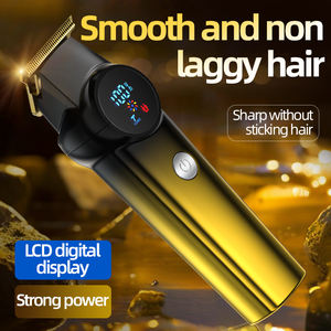 Ensemble de <span class=keywords><strong>tondeuse</strong></span> à cheveux sans fil professionnel <span class=keywords><strong>coupe</strong></span>-cheveux de barbier <span class=keywords><strong>tondeuse</strong></span> à cheveux électrique rechargeable - Product Image 2