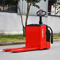 Transpalette Électrique MIMA 2000 kg, Chariot à Main RWD, Batterie au Lithium, Fourches 1150x170mm, Pneus Pleins/Polyuréthane pour Utilisation Intérieure
