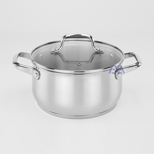 Juego de ollas y sartenes de acero inoxidable <span class=keywords><strong>AXA</strong></span>, cerámica antiadherente, 4 piezas, juego de utensilios de cocina de chef doméstico profesional sin PTFE/PFOA/PFAS - Product Image 3