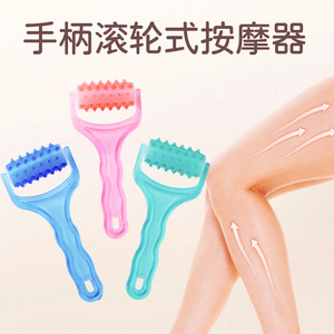 Rouleau de massage musculaire portatif en forme de Y, rouleau 360° portable pour la réduction de la cellulite sur les jambes, le dos, les bras, le visage et la relaxation des fascias - Product Image 4