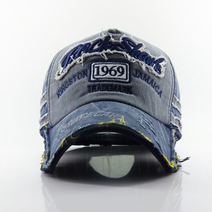 Gorra de Béisbol Desgastada al por Mayor con Diseño de Flecos, Unisex, Casual, para el Sol - Product Image 2
