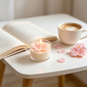 Vela Aromática Personalizada con Forma de Flor de Peonía, Regalo para Festivales, Decoración Clásica para el Hogar, Navidad - Product Image 3