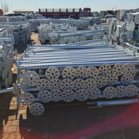 Pieu hélicoïdal galvanisé à chaud sur mesure pour fondations solaires et de bâtiments – OEM/ODM disponible