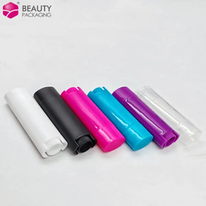 Tubos de bálsamo labial ovalados con tapas, desodorante de plástico, tubos de bálsamo labial, envases de plástico vacíos, 5ml - Product Image 6