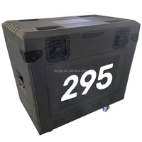 Lyres 295W 14R de haute qualité, projecteur à faisceau mobile Sharpy, avec flight case, double prisme, pour scène, DJ et discothèque, bon prix