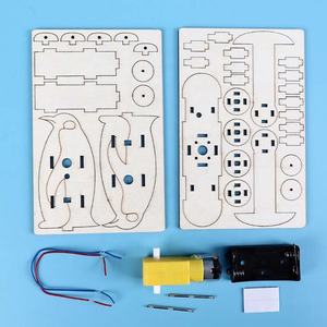Los niños de la tecnología de producción pequeña eléctrica de pingüino juguetes Robot estudiante DIY científica experimento de física Material <span class=keywords><strong>juguete</strong></span> - Product Image 3