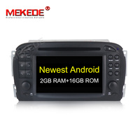 MEKEDE Neueste Android Quad Core Auto DVD Player Für Benz SL R230 SL500 01-07 2G + 16G ROM GPS Navigation Stereo Multimedia RDS SWC