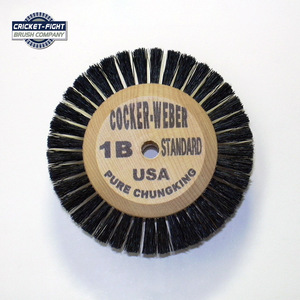Brosse de polissage Cocker-Weber 1B, disque en poils de porc avec noyau en bois standard pour meuleuse d'angle - Product Image 1