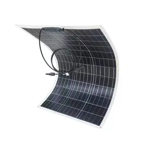 独特的柔性风格太阳能电池板轻质OEM/ODM防水屋顶安装家用柔性太阳能电池板