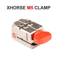 Pince Xhorse Dolphin M5 standard double face à fossettes, compatible avec les séries CONDOR XC-MINI et les supports de découpe de clés XP005 XP005-L M5