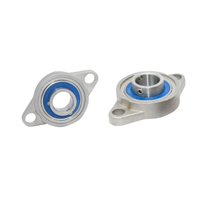SKFL004 SKFL005 SKFL006 RVS Flenslager 20mm 25mm 30mm 2-bouts flens P6 Precisie Lange levensduur Duurzaam Laag geluidsniveau voor