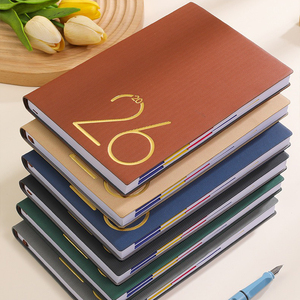 Premium Lederen A5 Draagbare <span class=keywords><strong>Notebook</strong></span> Met Powerbank <span class=keywords><strong>Pen</strong></span> Usb Zakenreis Cadeauset Aangepast Logo - Product Image 4