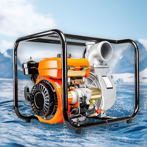 2-Inch çıkış 3-Inch çıkış taşınabilir dizel motor su pompası bakır dökme demir inşaat sulama güçlendirici vakum kullanımı için - Product Image 4