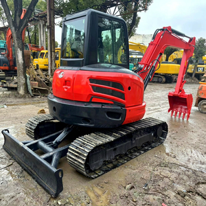 Excavadora KX155 2023 con pocas horas de trabajo, motor usado de 5.5 toneladas, capacidad de cazo de 0.2m, componentes hidráulicos KYB, potencia de 18.5kW - Product Image 1