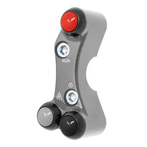 Interrupteur de guidon droit pour Yamaha YZF-R7 (trous décalés) (titane) - Product Image 4