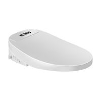 Vente flash Toilette portable intelligente avec fonction de lavage bidet et couvercle chauffant pour siège Nouveau produit Matériel plastique de haute qualité