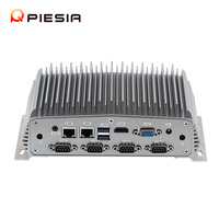 Mini PC Económico con Procesador Intel Core I5 7200u de 7.ª Generación Kaby Lake, Máximo 8 GB de RAM DDR4, U4K, Sin Ventilador, Doble LAN, PC de Escritorio