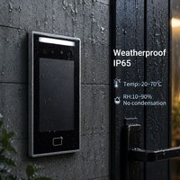 Station de vidéophone à reconnaissance faciale TCP/IP avec audio bidirectionnel et déverrouillage pour villa, appartement, immeuble
