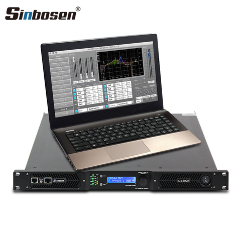 Sinbosen 2 Input 6 Output L R Low Mid High Audio Processing Crossover ...