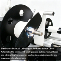 Máquina Etiquetadora Industrial CAB Squix 4 para Impresión y Aplicación de Etiquetas |   Aplicador Tamp-Blow/Wipe-On |   Motor de Papel |   Etiquetado de Palés de Cajas de Cartón