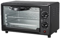Entretien à domicile Mini électrique 7L 650W fenêtre en verre trempé résistant à la chaleur éléments QUARTZ indicateur de fonctionnement four
