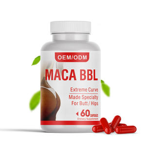 Pabrik OEM Maca Plus Natural suplemen pinggul pembesaran Maca BBL kapsul untuk kekuatan Wanita Pria peningkatan - Product Image 1
