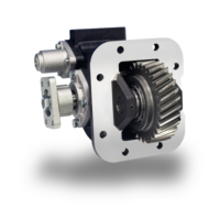 DLG PTO3083QW Truk Jepang Baru 15T PTO (Power Take Off) Lurus 6 Lubang Gear Box Baja untuk HINO FC Canter Retrofit/Upgrade