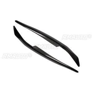2 Piezas de Cubiertas Decorativas para Faros Delanteros de Fibra de Carbono para Mitsubishi Lancer EVO 2008 2009 2010 2011 2012 2013 2014 - Product Image 2