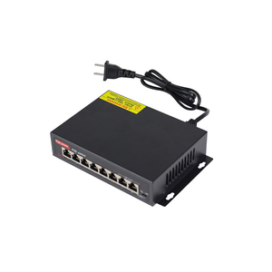 6 10/100M cổng <span class=keywords><strong>ethernet</strong></span> PoE chuyển đổi 2 10/100M cổng uplink Rack mount VLAN hỗ trợ cho IP Camera - Product Image 4