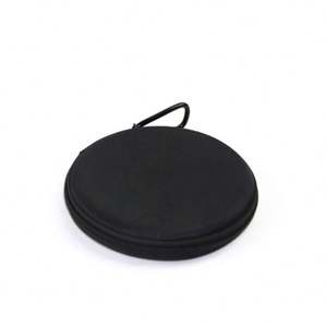 Étui personnalisé pour lecteur CD, petit étui rigide noir en EVA pour CD/DVD avec poche en filet - Product Image 3