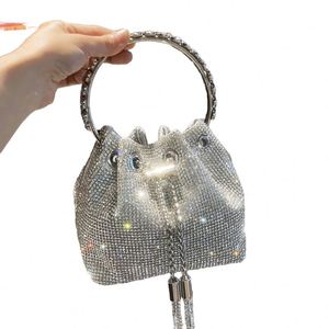 Pochette de soiree en <b>metal</b> fer forge faite main pour femme motif pierre sac de mariee cadeau - Product Image 2