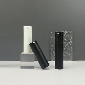 Stock 30ml 50ml White Frosted Plastic <b>Pump</b> Lotion <b>Bottle</b> Serum Cosmetic Serum Packaging Matte Black Airless <b>Pump</b> <b>Bottle</b> - Product Image 4