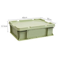 EU4311 HANG NENG Boîte solide multifonctionnelle en plastique, étanche, durable, empilable, emboîtable, recyclable, surface peinte