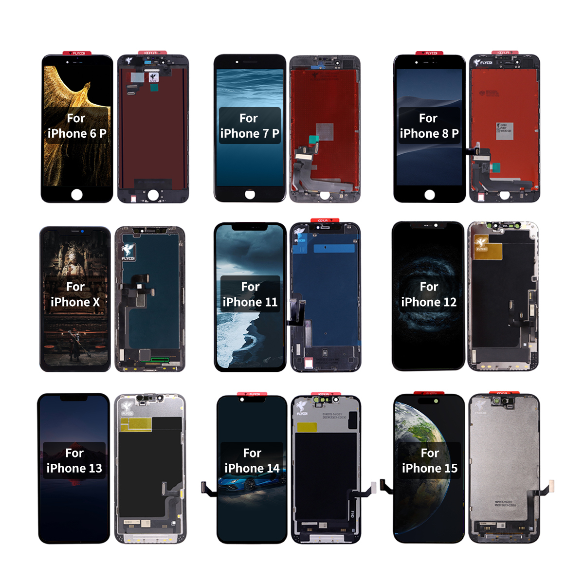 Kit Schermo Completo Per IPhone 5 – Display LCD + Touch + Telaio