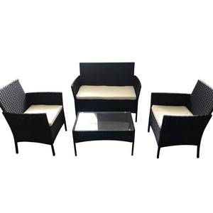 Đồ Nội Thất Thiết Lập Sang Trọng Vườn Ghế Thiết Lập Chất Lượng Tốt Tối Giản Ngoài Trời Hiện Đại Wicker Ngoài Trời Bàn Ngoài Trời Ghế Ngoài Trời Mesa - Product Image 1