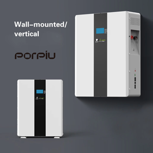 نظام تخزين الطاقة المنزلي PORPIU V 300Ah مثبت على الحائط حزمة بطارية ليثيوم أيون LiFePO4 5120 كيلو واط ساعة - Product Image 4