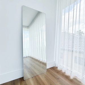 Large Frameless Full Length <b>Mirror</b> for Living Room Bedroom Entryway Decoration. Ideal for <b>Bathrooms</b> Decoration. Salon <b>Mirrors</b> - Product Image 2