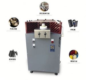 Semiautomatic Vertical Belt Leather Burr Grinding and Polishing <b>Machine</b> Singleside Leather Grinding and Cleaning <b>Machine</b> - Product Image 5