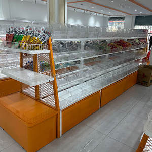 מפעל מזון מותאם אישית סופרמרקט מדפים גונדולה מדפים גונדולה מדפים גונדולה עבור חנויות מכולת - Product Image 3