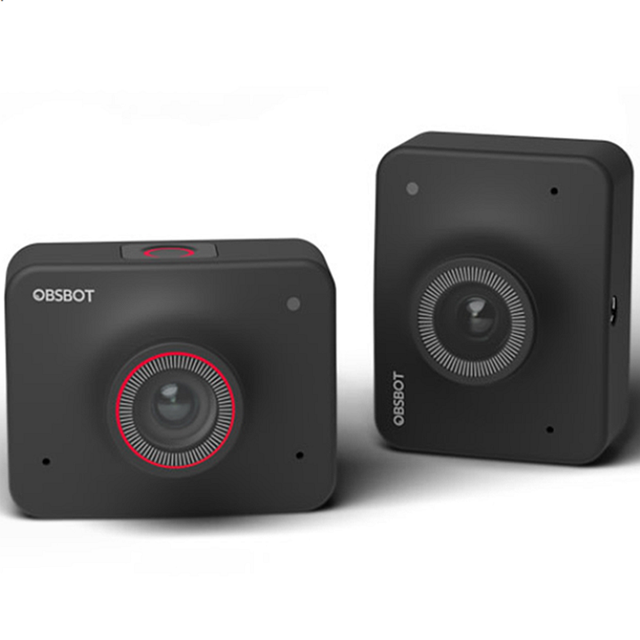 OBSBOT Tiny AI-Powered 4K 1080p PTZ Webcam USB Interface 10x-20x CMOS 90 Wide Angle Rotating LCD Screen Video Conferencing